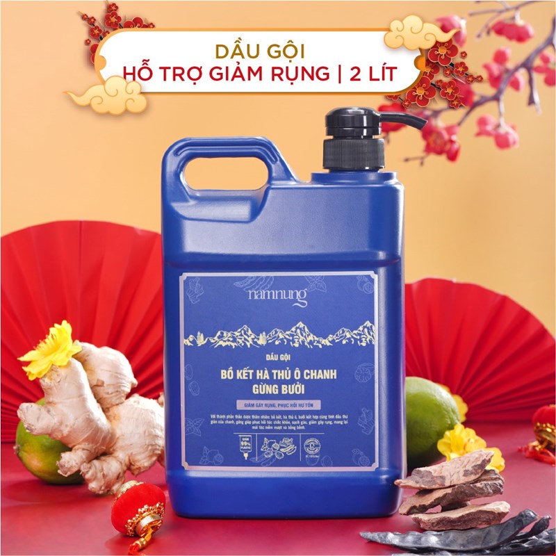 Can Dầu Gội Thảo Dược NamNung 2L