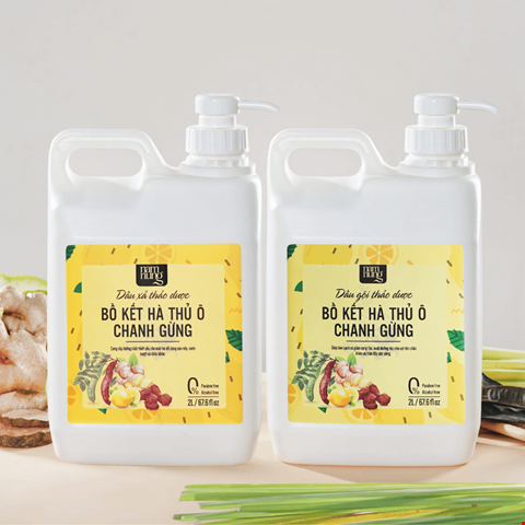 Combo Can Dầu Gội Xả NamNung 2 Lít