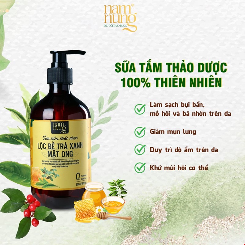 Sữa Tắm Thảo Dược Nam Nung