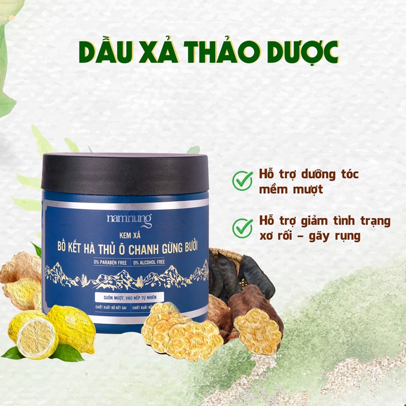 Combo Chai Dầu Gội Xả Nam Nung 500ml [New]