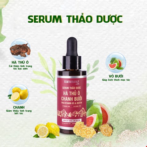 Serum Thảo Dược Hỗ Trợ Mọc Tóc NamNung [New]